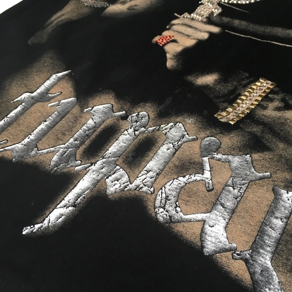 VTG 90s TUPAC SHAKUR Westcoast Bootleg Raptees - Picture 3 of 7